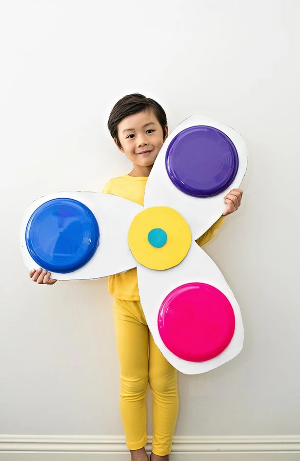 Diy Giant Fidget Spinner Cardboard Costume