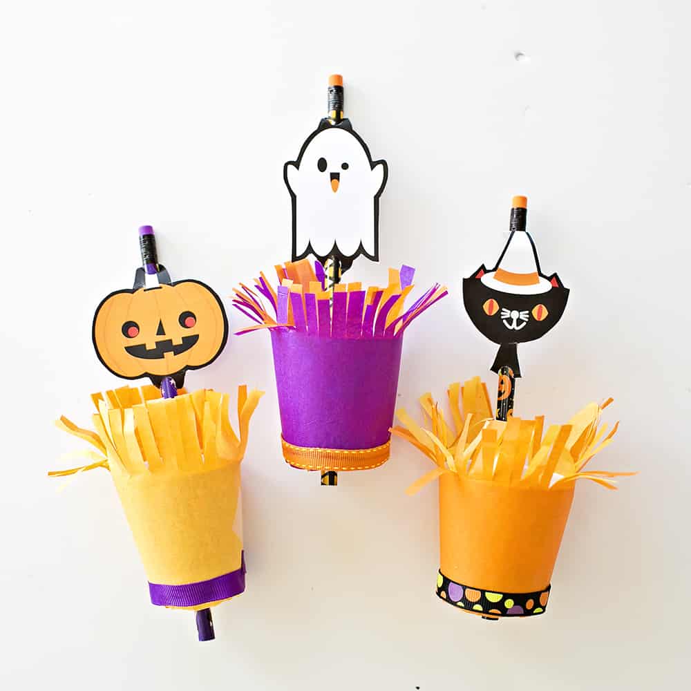 Halloween Art Projects : Puffy Halloween Art – Fun Littles