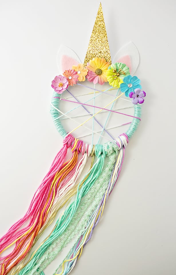 Diy Unicorn Dreamcatcher