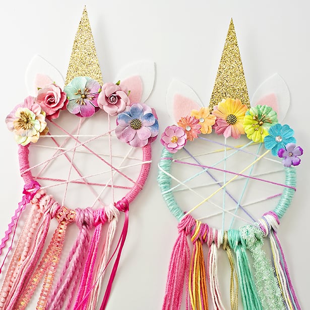 DIY Floral Dream Catcher Kit- Make your own dreamcatcher