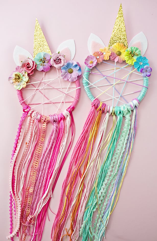 Creatology Unicorn Dream Catcher Yarn Craft Kit - Each