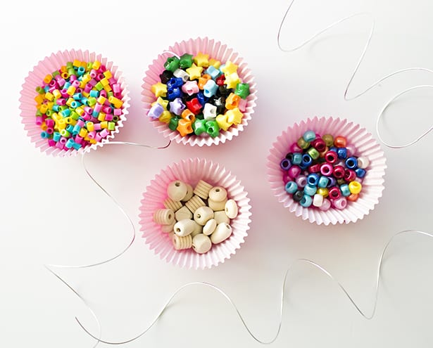 DIY WIRE BEAD HEART VALENTINE CARDS