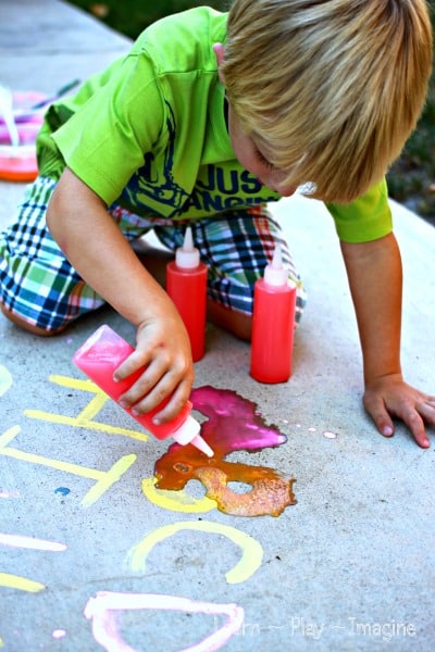Art for Kids: Chalk Rocks - Babble Dabble Do