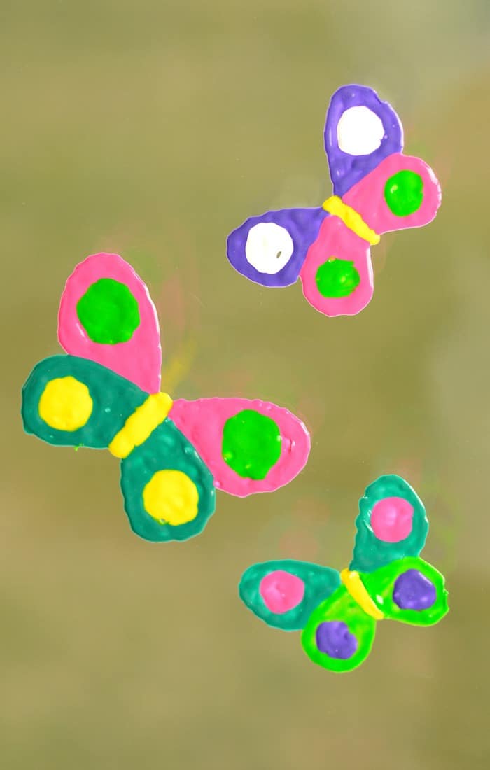 Neon Beaded Butterfly Craft for Kids - Crafty Morning