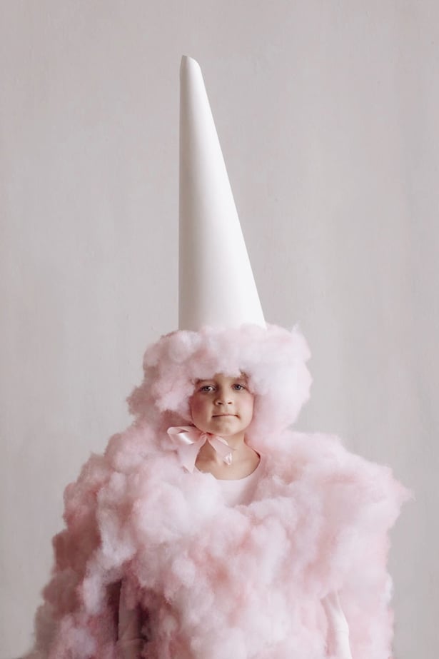 DIY Kid's Cotton Candy Costume