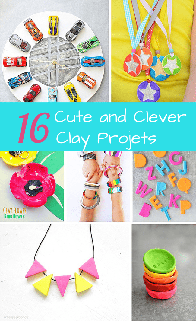 15 CUTE AND CLEVER CLAY PROJECTS FOR KIDS