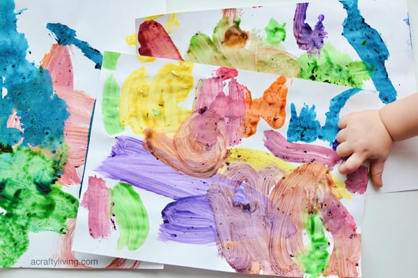 Scratch N Sniff Sensory Painting Easy Art Project For Kids