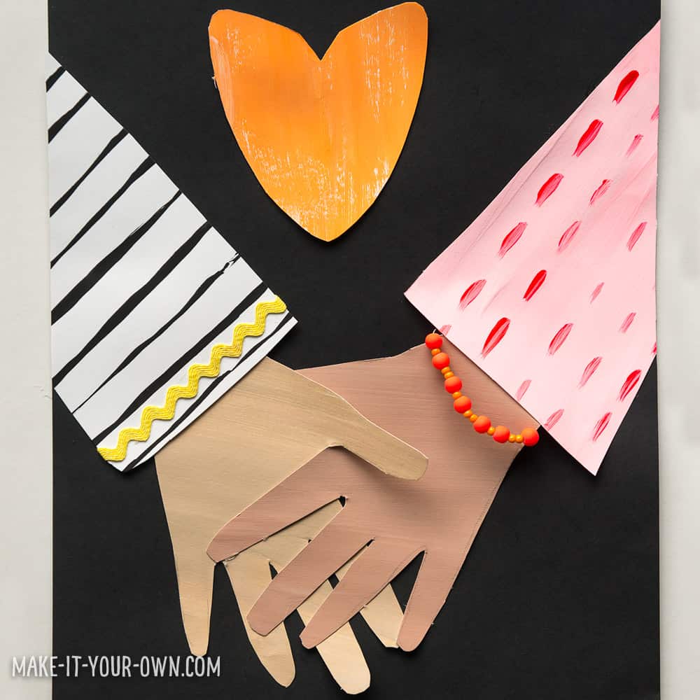FRIENDSHIP COLLAGE KIDS ART friendship-collage-kids-art