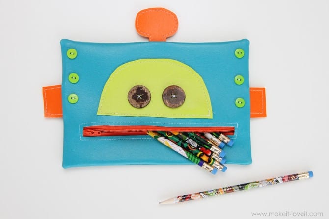 8 CUTE AND EASY DIY PENCIL POUCHES TO RING IIN BACK TO SCHOOL