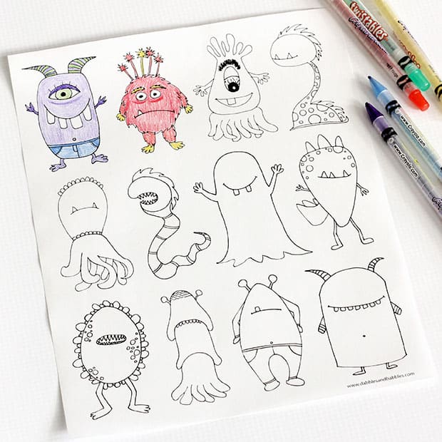 Download 11 WILD AND FUN MONSTER CRAFTS