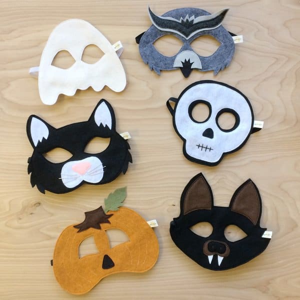 PLAYFUL AND IMAGINATIVE CHILDREN'S MASKS FROM OPPOSITE OF FAR