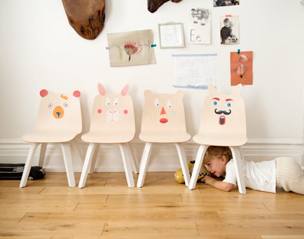 kids animal chair