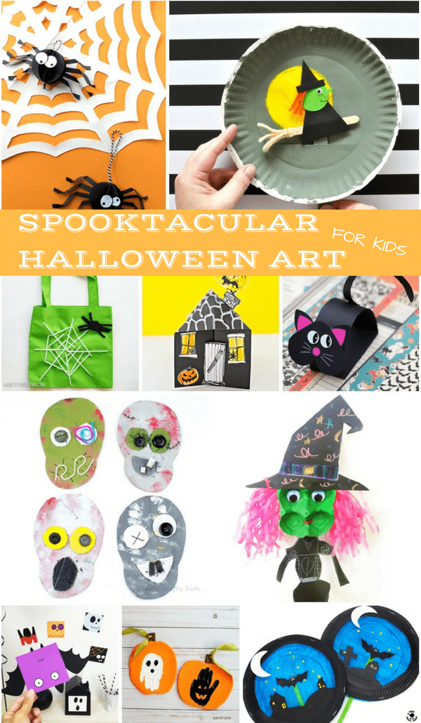 15 Spooktacular Halloween Art Projects For Kids
