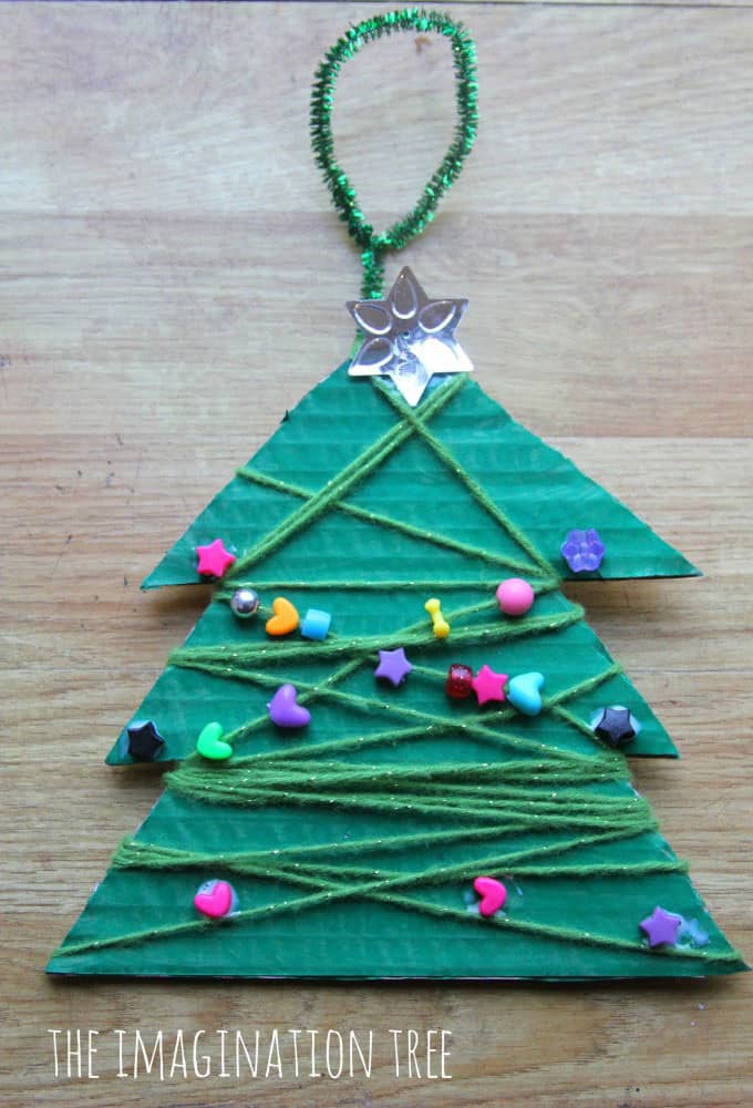 Christmas Tree Craft Ideas For Kids Part - 25: For More Holiday Craft Ideas, Check Out 15 Festive DIY Ornaments, 10 Joyous And Easy DIY Garlands, 13 Simple Christmas Tree Crafts, And 8 Fun Holiday Stick ...