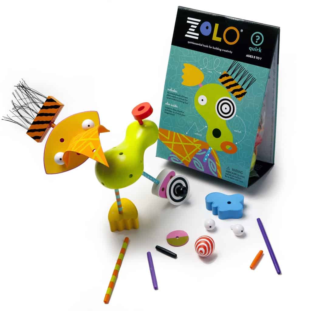 OPEN ENDED CREATIVITY BUILDING TOY SETS FROM ZOLO