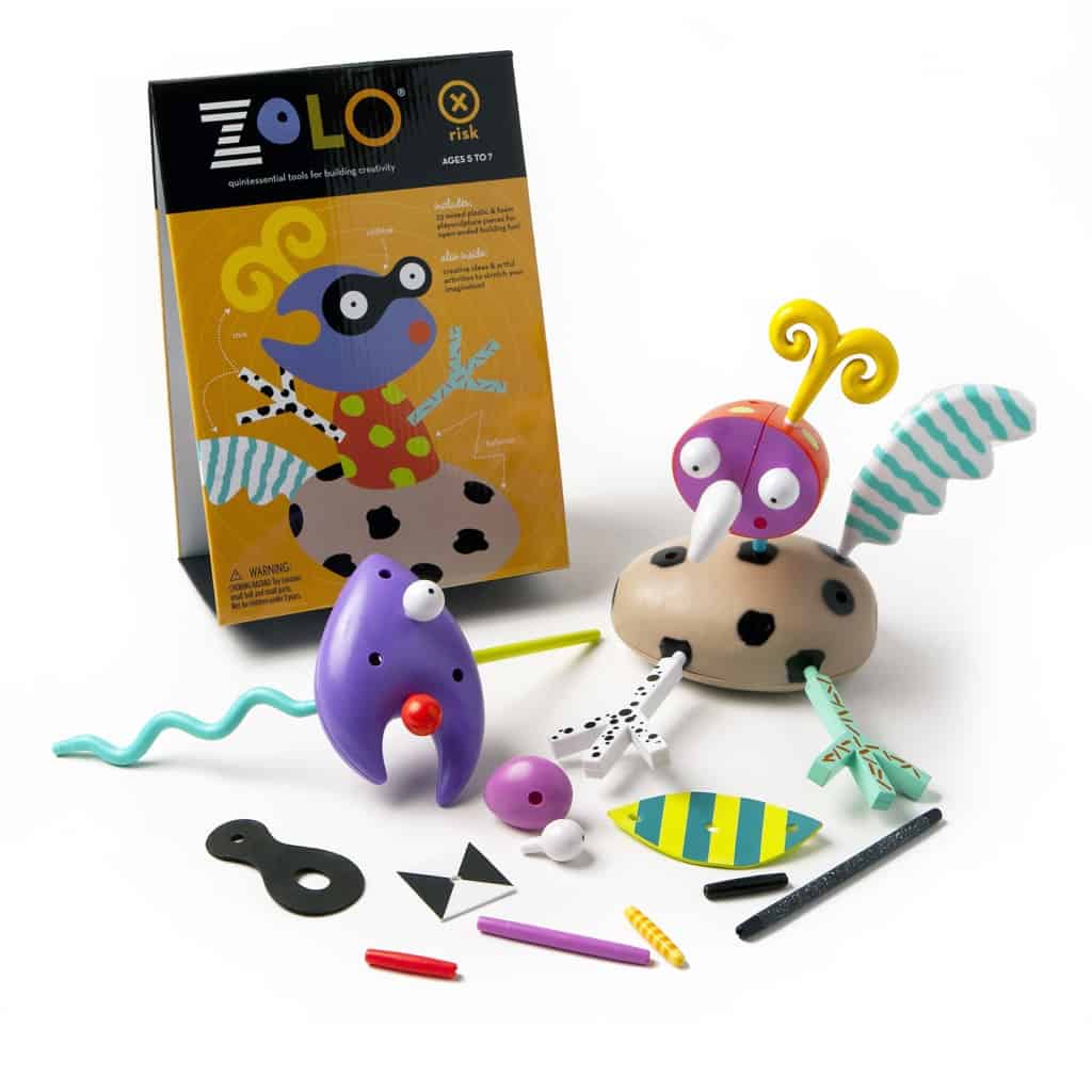 OPEN-ENDED CREATIVITY BUILDING TOY SETS FROM ZOLO