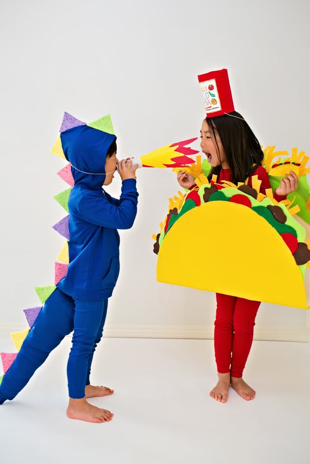 Dragons Love Tacos Diy Halloween Costumes For Kids