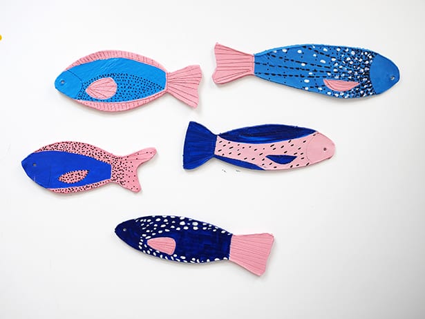 How To Make a Moving Paper Fish Craft Step By Step