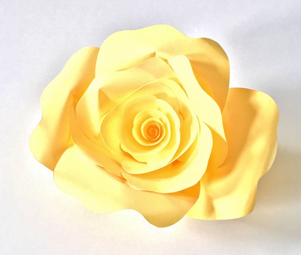 HOW TO MAKE DIY PAPER ROSE TEMPLATE + FREE PRINTABLE