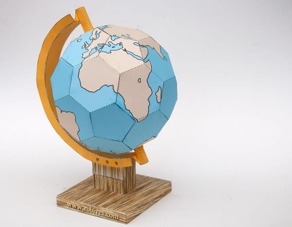 How to Make a Globe Out of a Ball