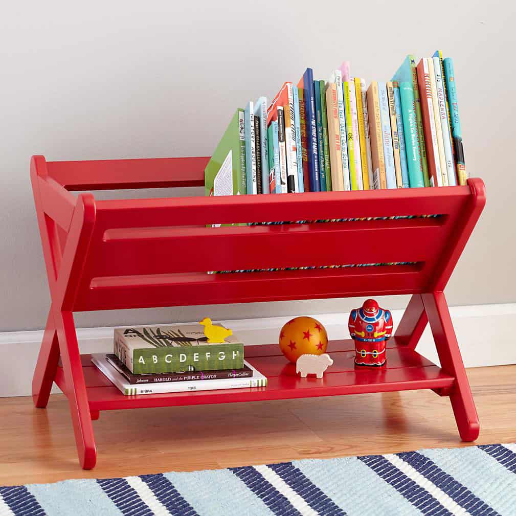 modern kids bookcase