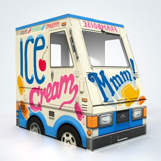 kids ice cream van