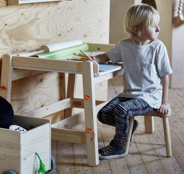 FLISAT Children's desk, adjustable - IKEA