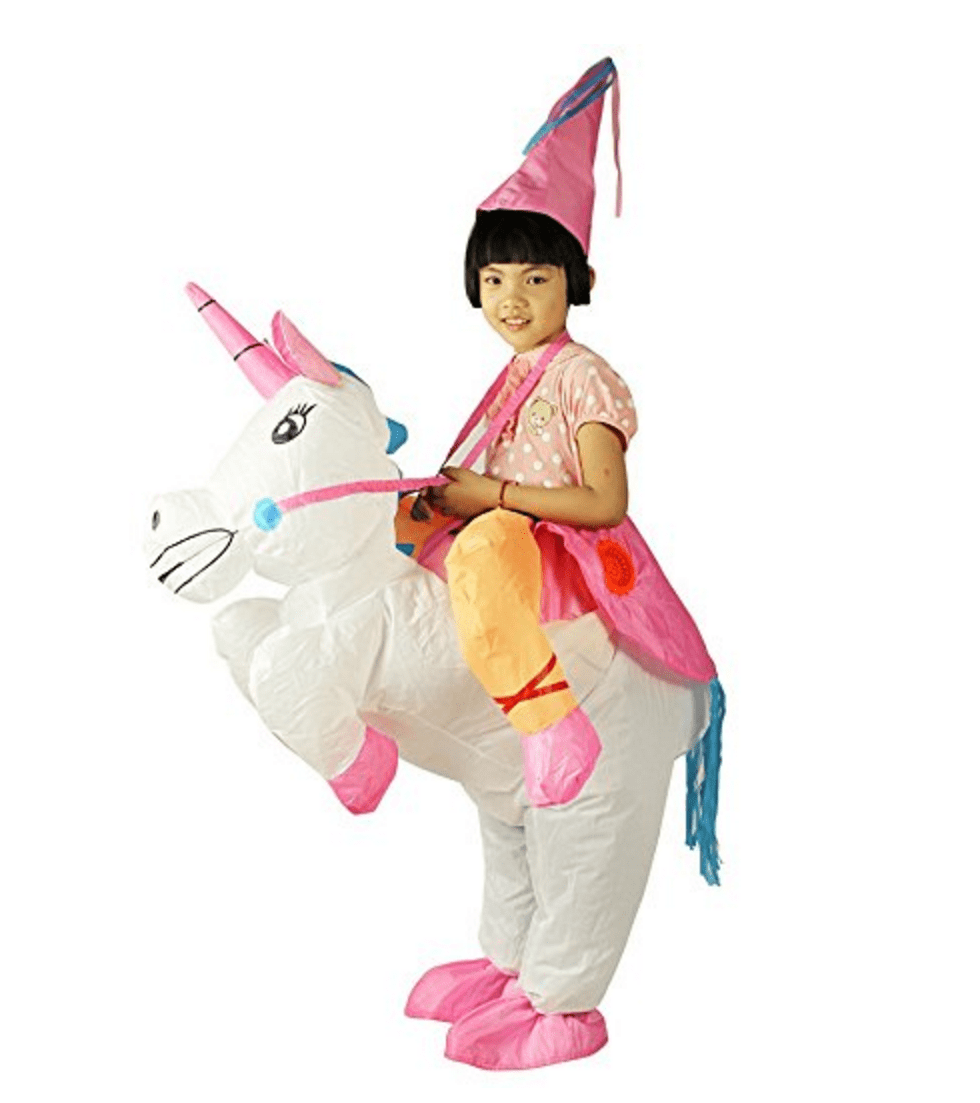 unicorn dressing up