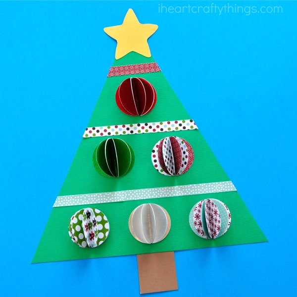 10 ARTSY CHRISTMAS TREE PROJECTS FOR KIDS