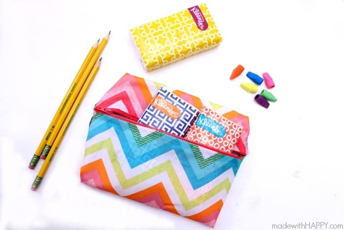 Easy Iron On Back to School Pencil Case