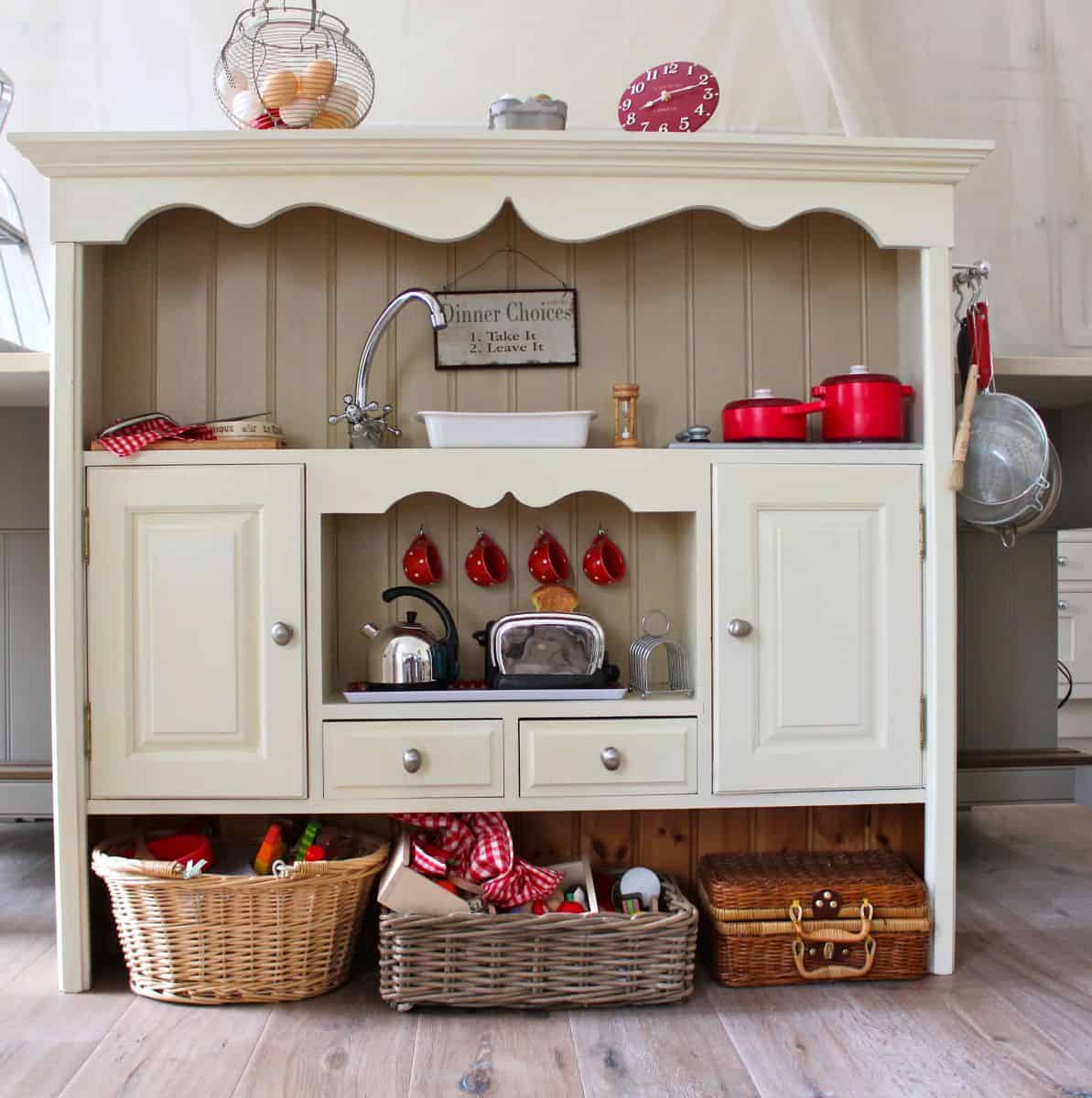 Handmade play deals kitchen
