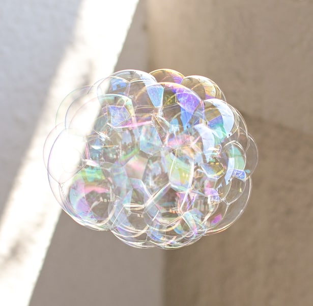 DIY recycled bottle bubble blower 