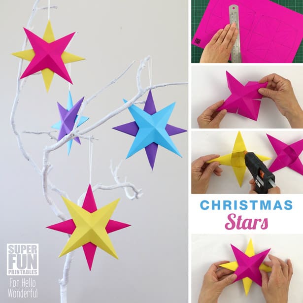 How to Make Paper Stars for Gifts