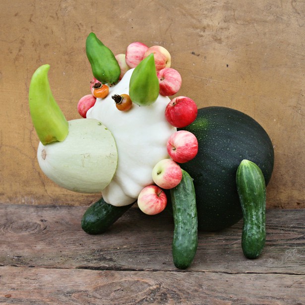 HOW TO MAKE CUTE VEGETABLE ANIMALS