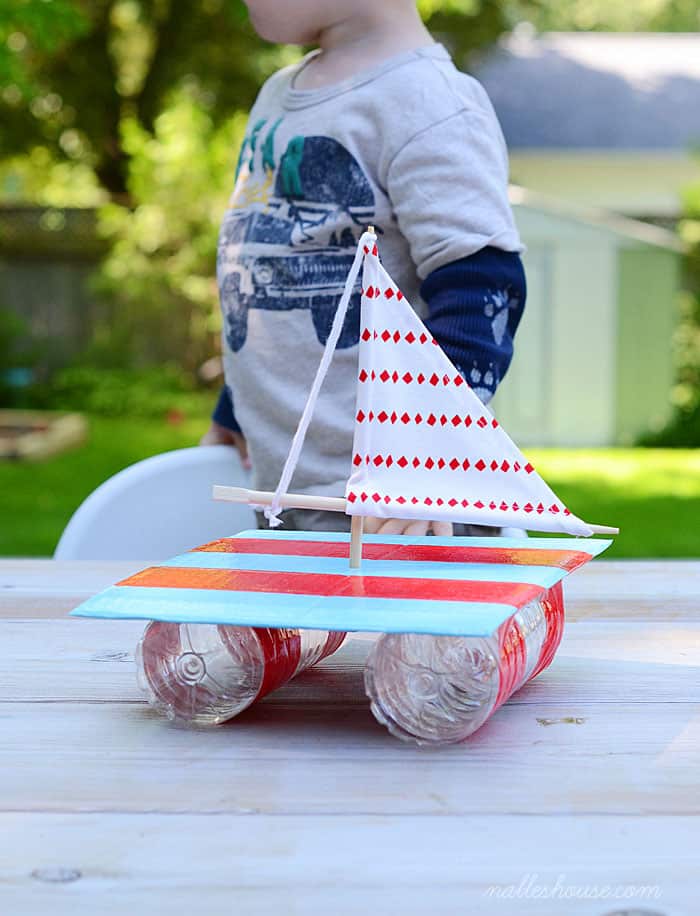 making a sailboat