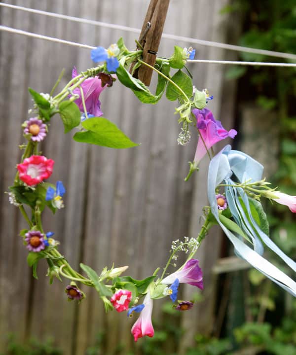 Tiara made shop of flowers