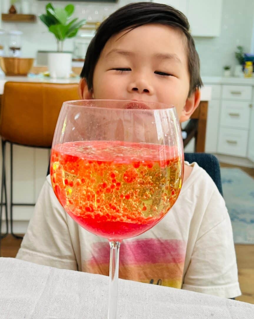 DIY MASON JAR GLITTER LAVA LAMPS