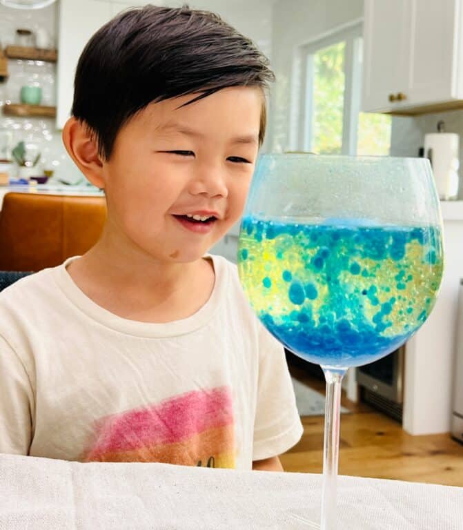 DIY MASON JAR GLITTER LAVA LAMPS