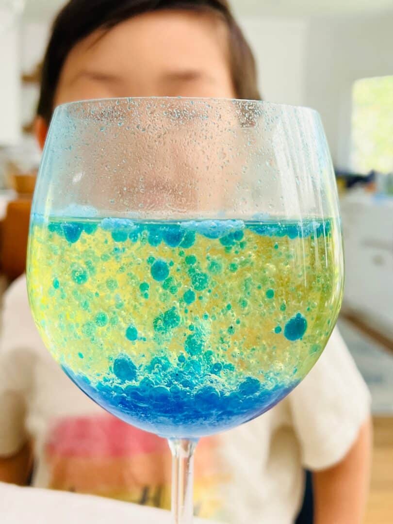 DIY MASON JAR GLITTER LAVA LAMPS