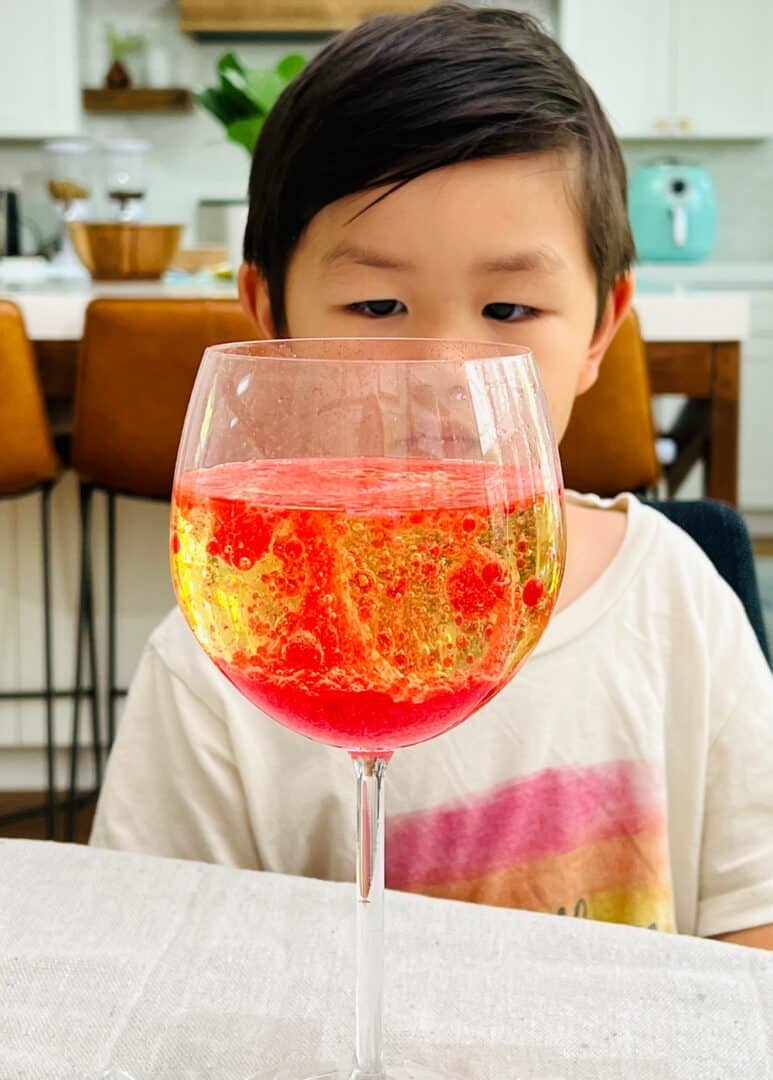 DIY MASON JAR GLITTER LAVA LAMPS