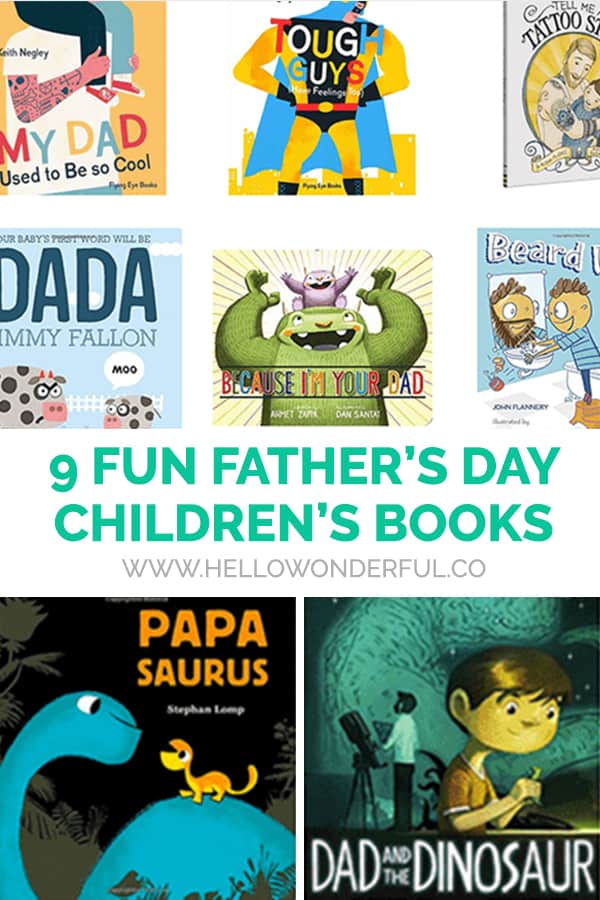 A collection of fun Father's Day picture books for kids and dads to enjoy together!