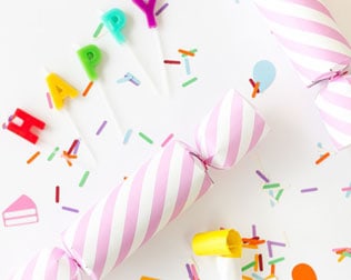 DIY BIRTHDAY CONFETTI POPPERS