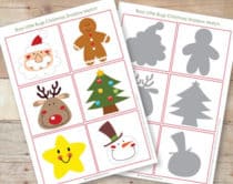 FREE PRINTABLE CHRISTMAS MATCHING GAME