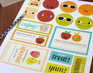 FREE PRINTABLE LUNCH STICKERS