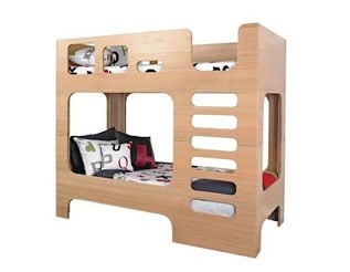 modern kids loft bed