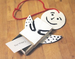 MAKE AN ANGEL CHRISTMAS WISH ORNAMENT