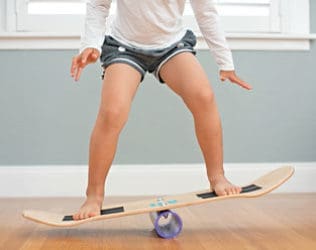 longboard balance training
