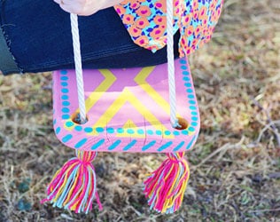 MODERN DIY TREE SWING