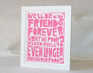 ALPHABET SERIES: “F IS FOR FRIENDSHIP”