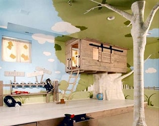 treehouse inside